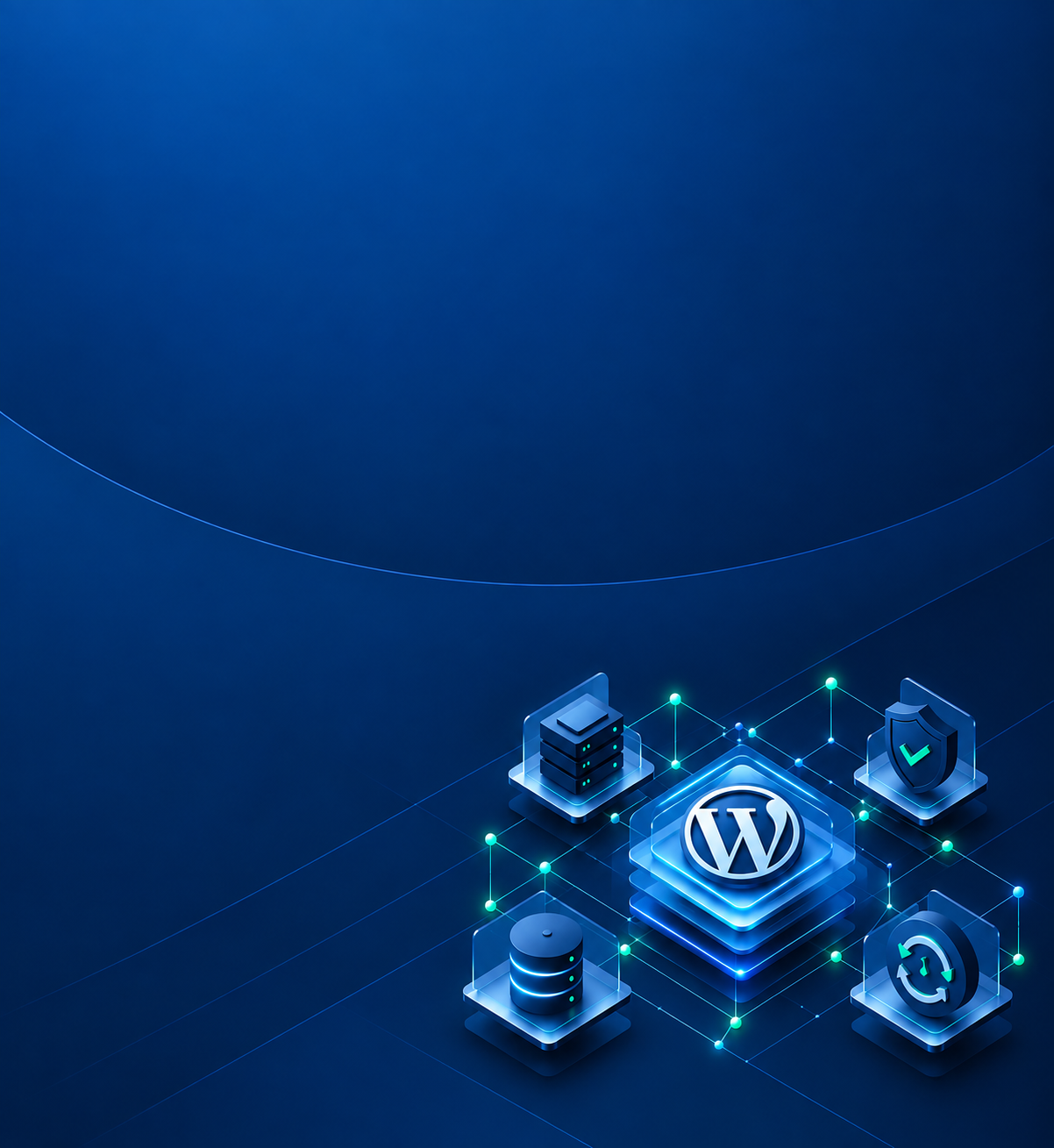 North Dallas Hosting: website care Managed WordPress dashboard with hosting, backups, security and website monitoring